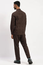 Dot Embroidered Shirt