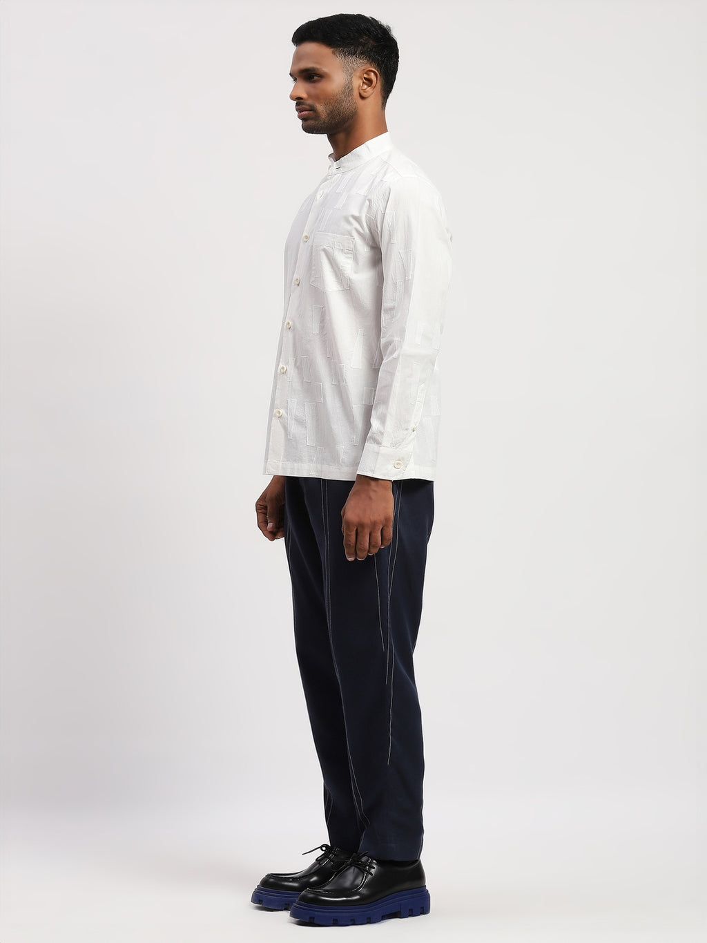 Crewel Embroidered Shirt
