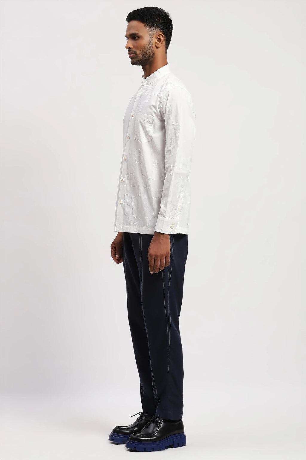 Crewel Embroidered Shirt