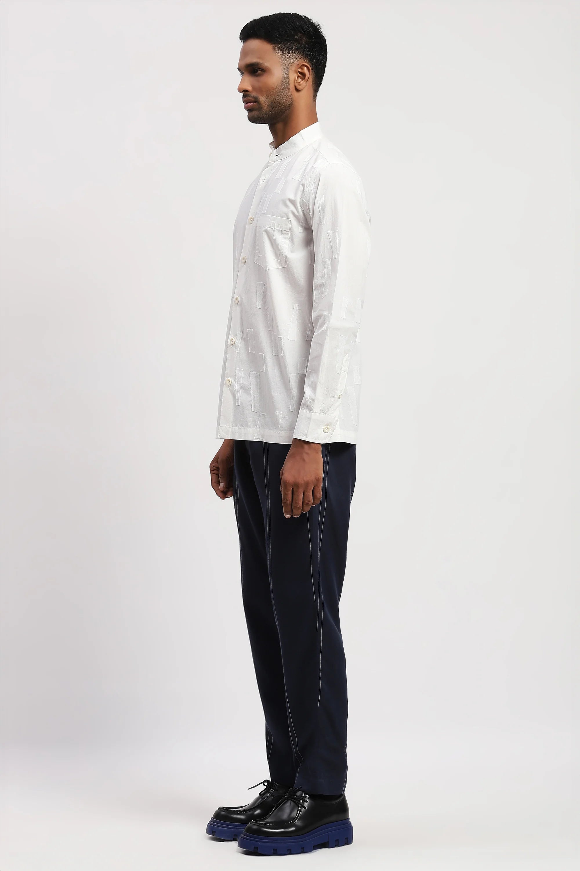 Crewel Embroidered Shirt