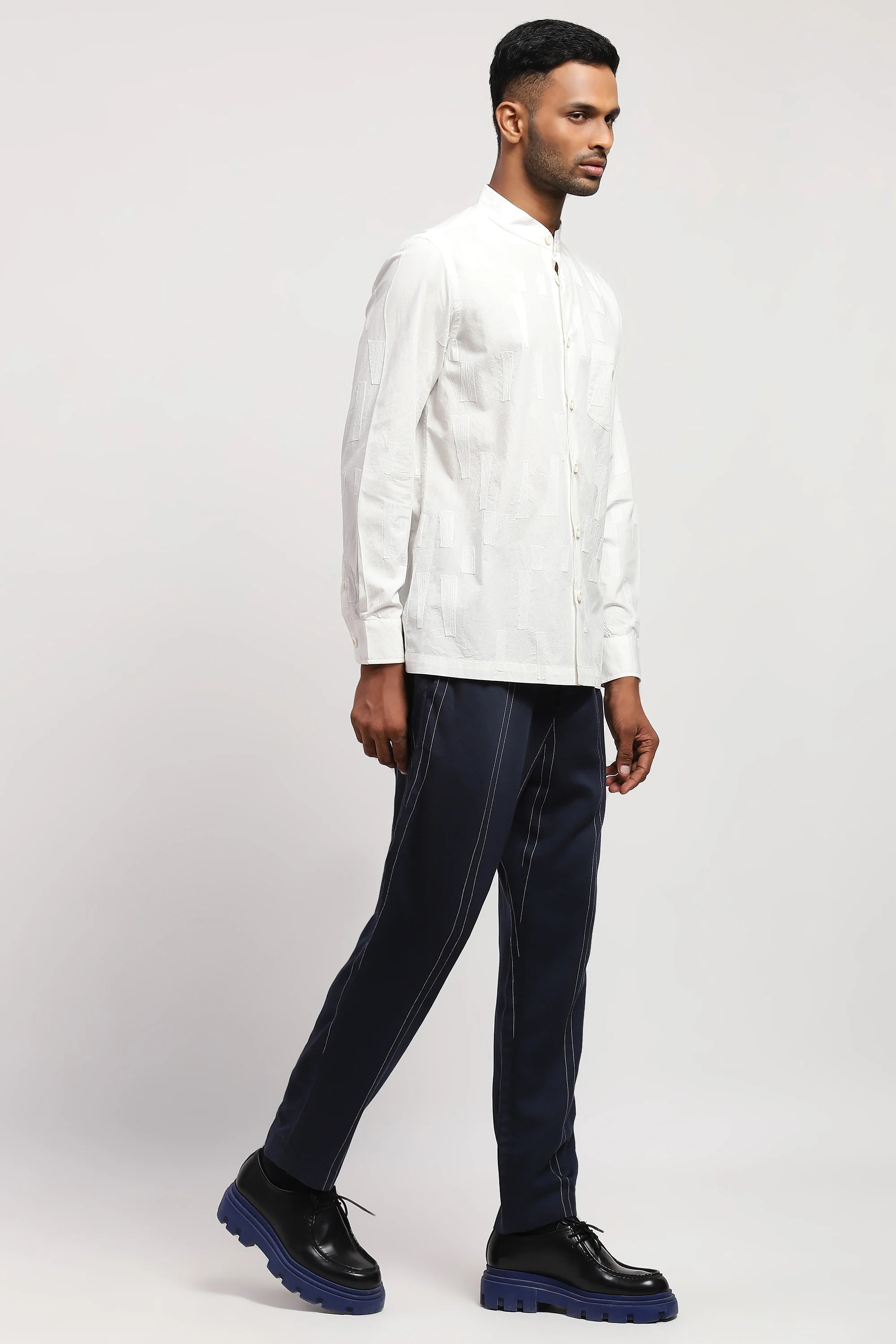 Crewel Embroidered Shirt