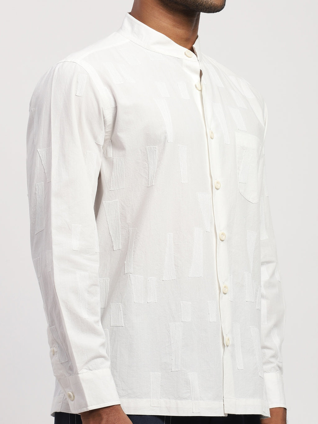 Crewel Embroidered Shirt