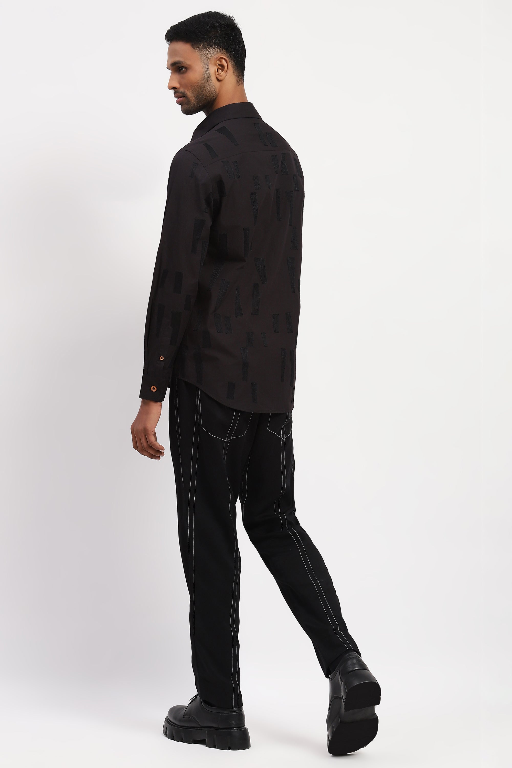 Crewel Embroidered Shirt