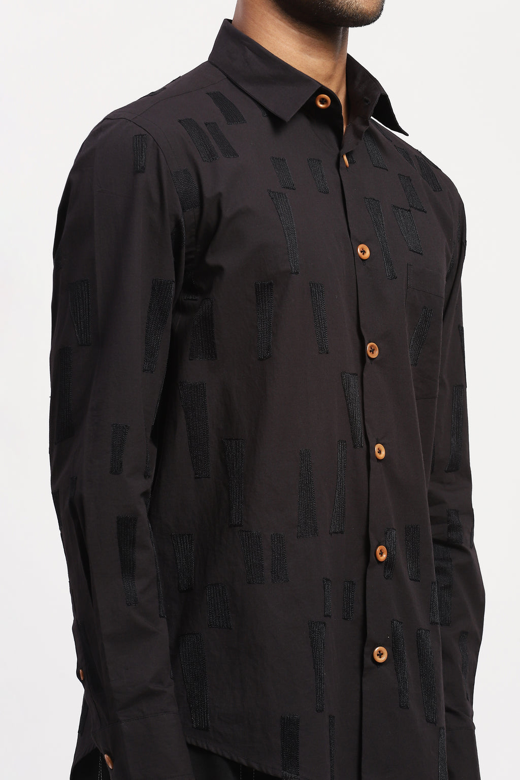 Crewel Embroidered Shirt