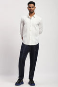 Lace Tuxedo Shirt