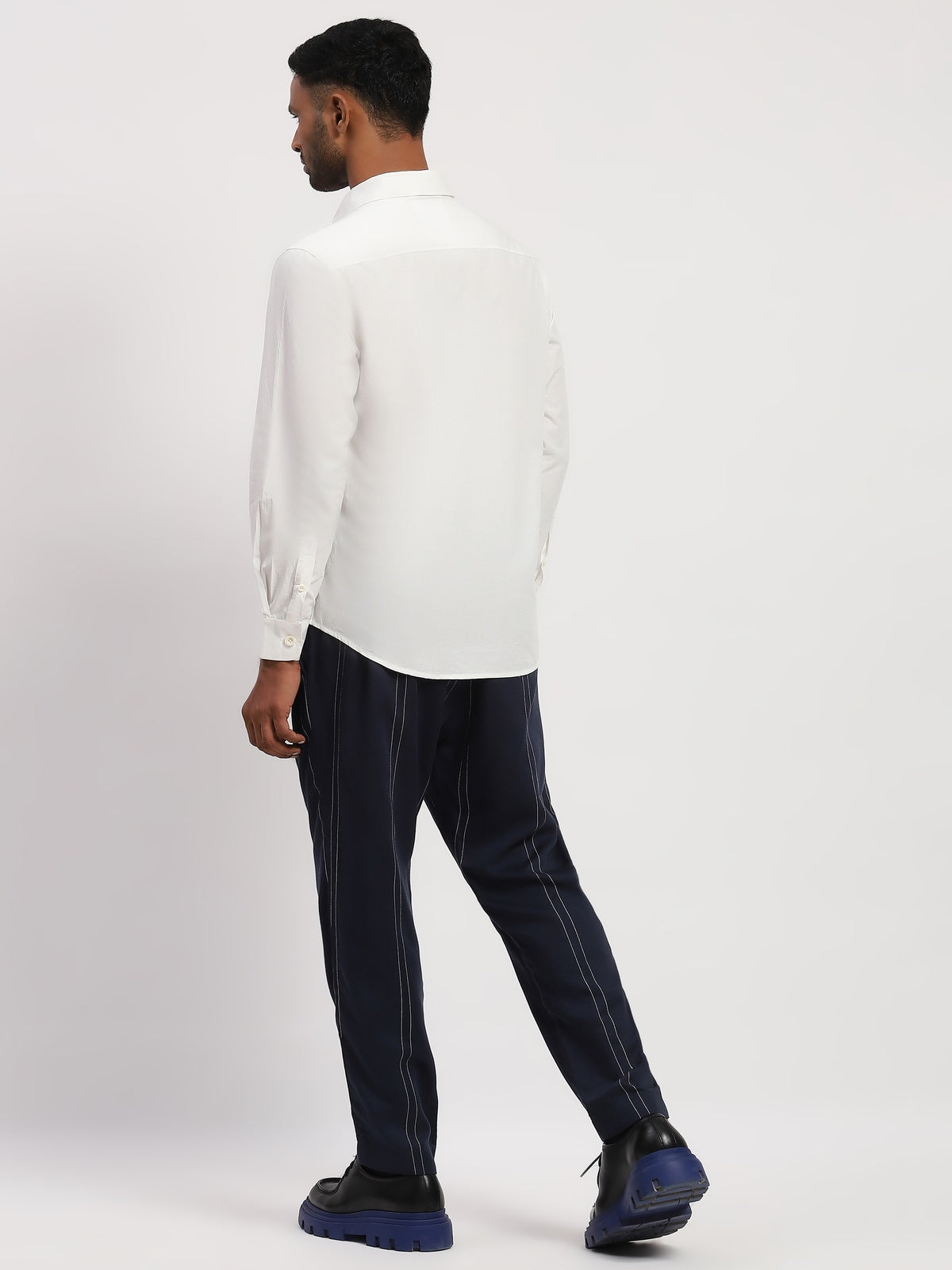 Lace Tuxedo Shirt