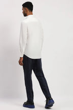 Lace Tuxedo Shirt