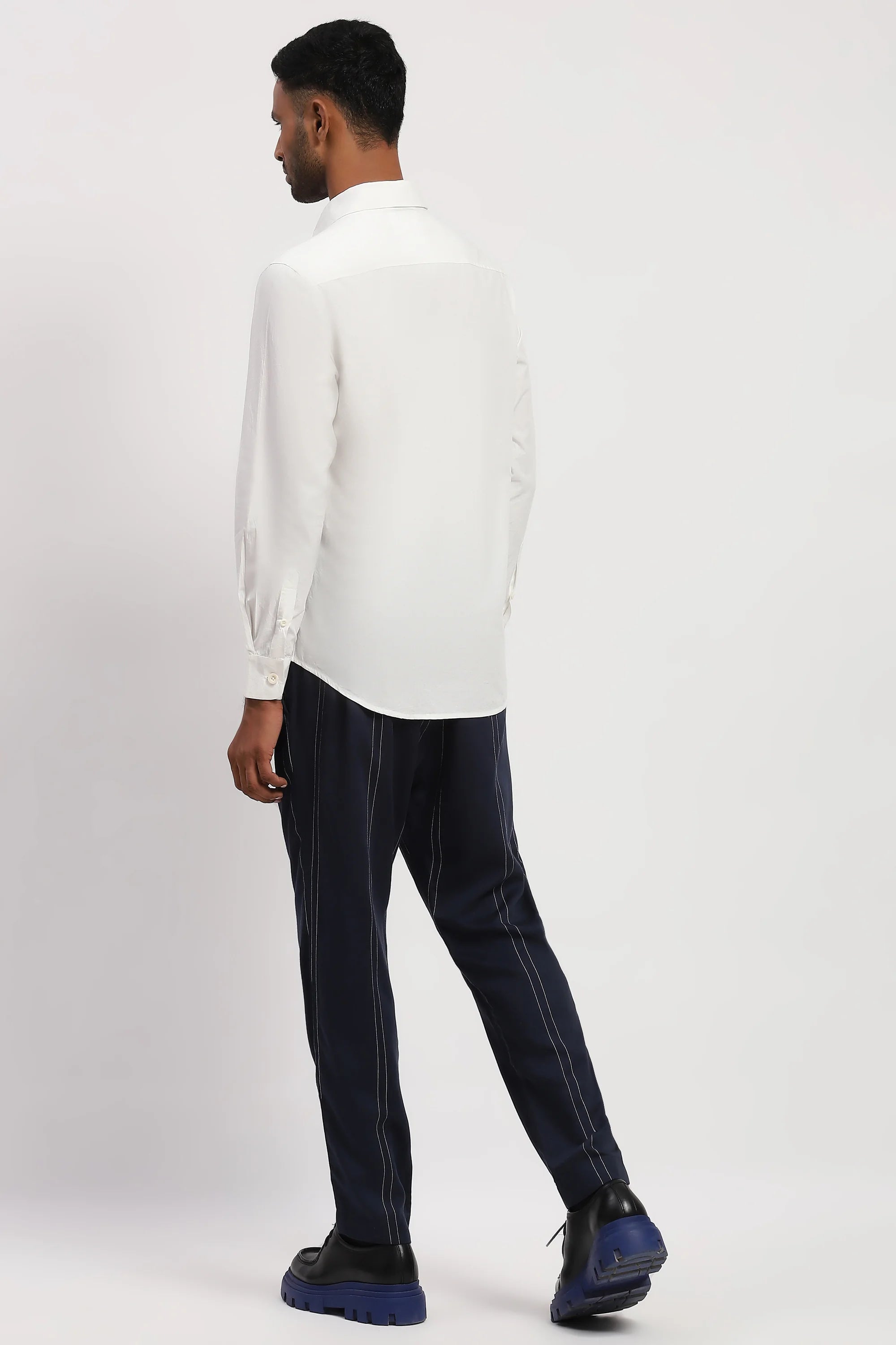 Lace Tuxedo Shirt