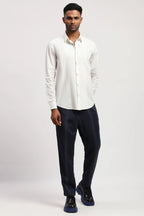 Lace Tuxedo Shirt