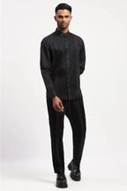 Lace Tuxedo Shirt