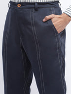 Pleated Stripes Pants
