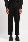 Pleated Stripes Pants