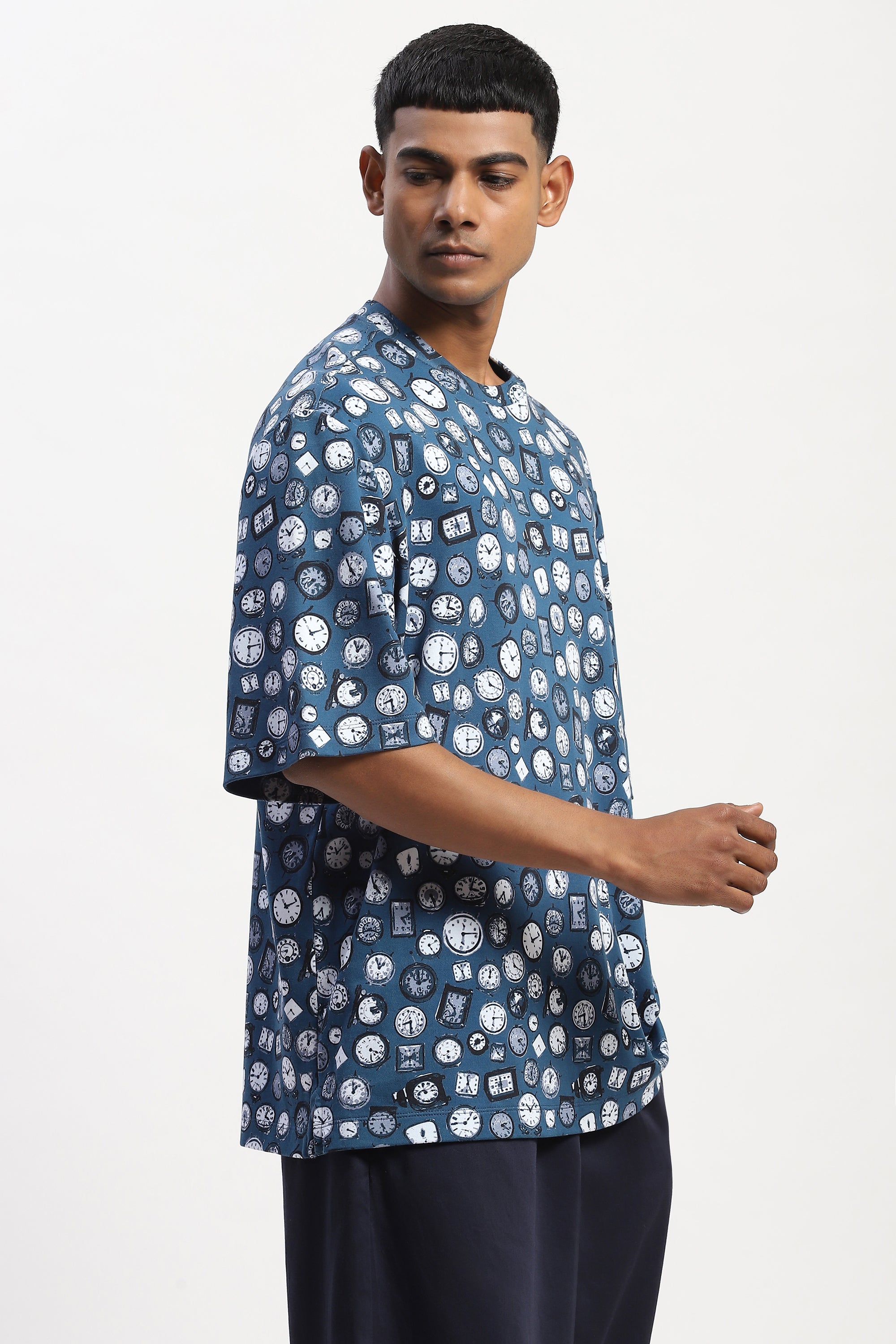Clock Print T-Shirt