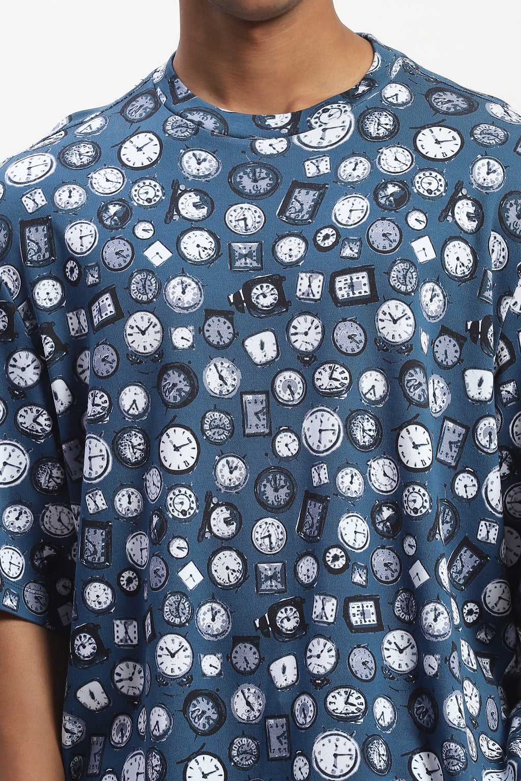 Clock Print T-Shirt