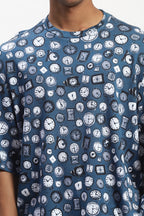 Clock Print T-Shirt