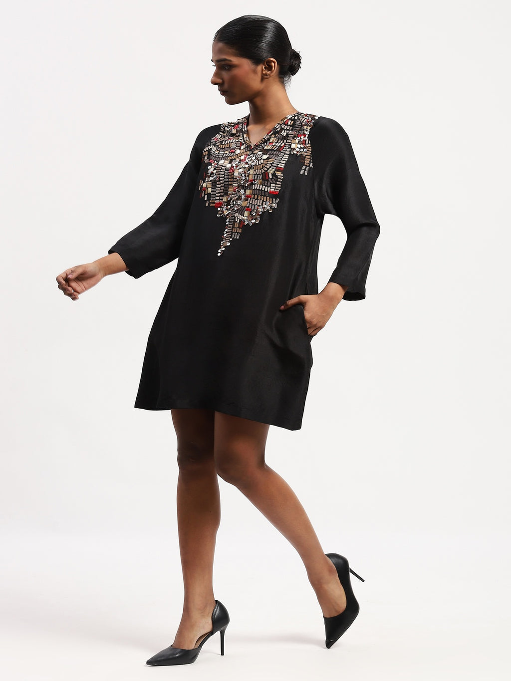 Kente Embroidery Dress