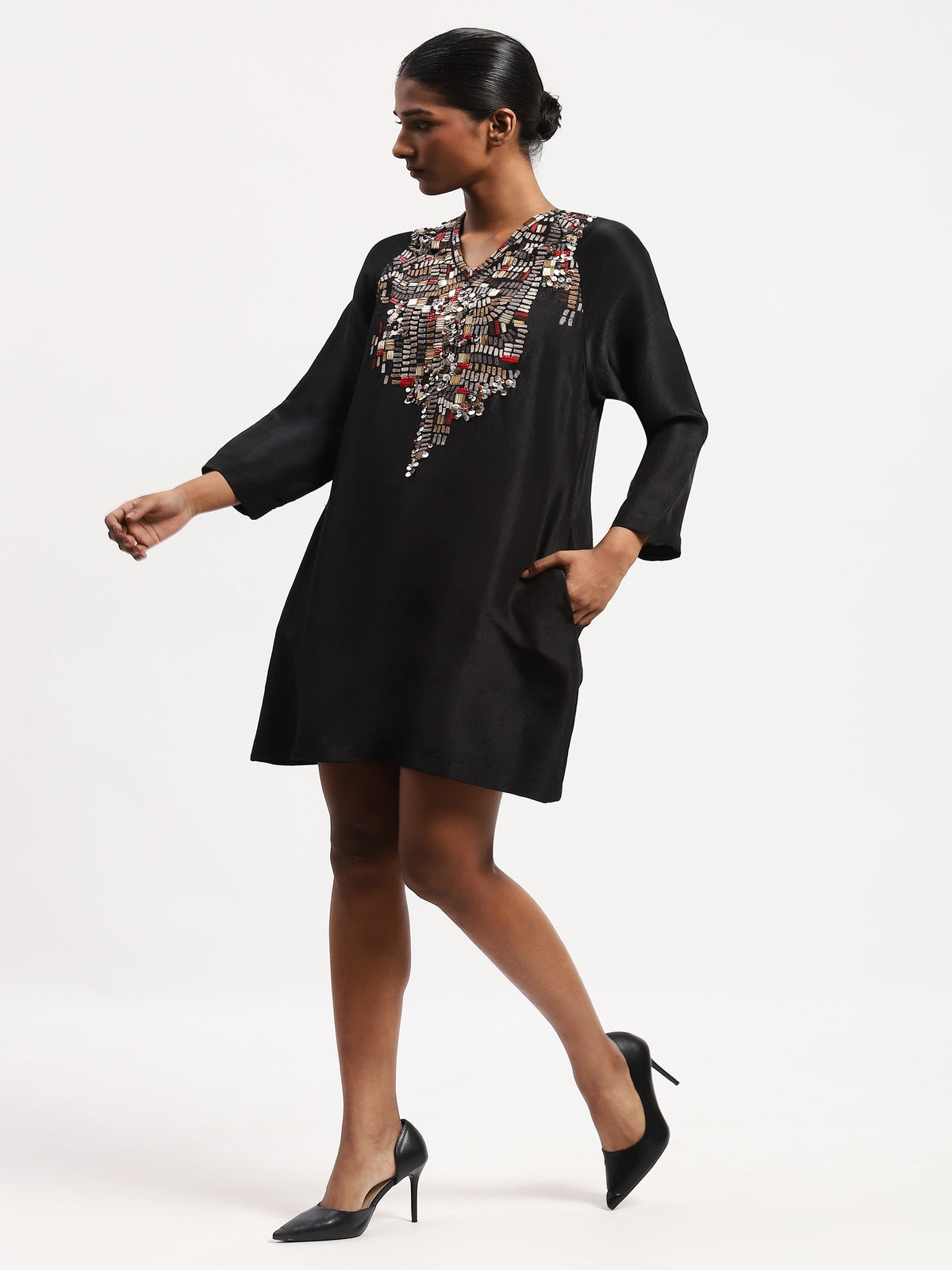 Kente Embroidery Dress