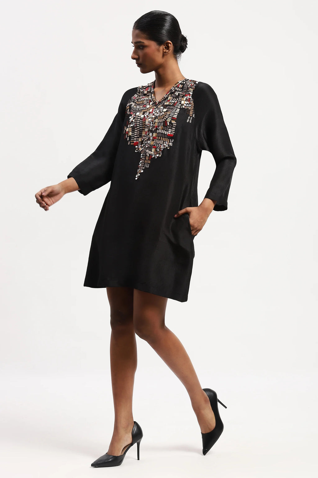 Kente Embroidery Dress