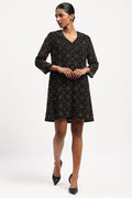 Embroidered Jaali Dress