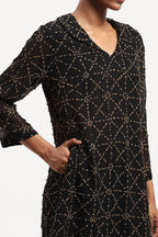Embroidered Jaali Dress