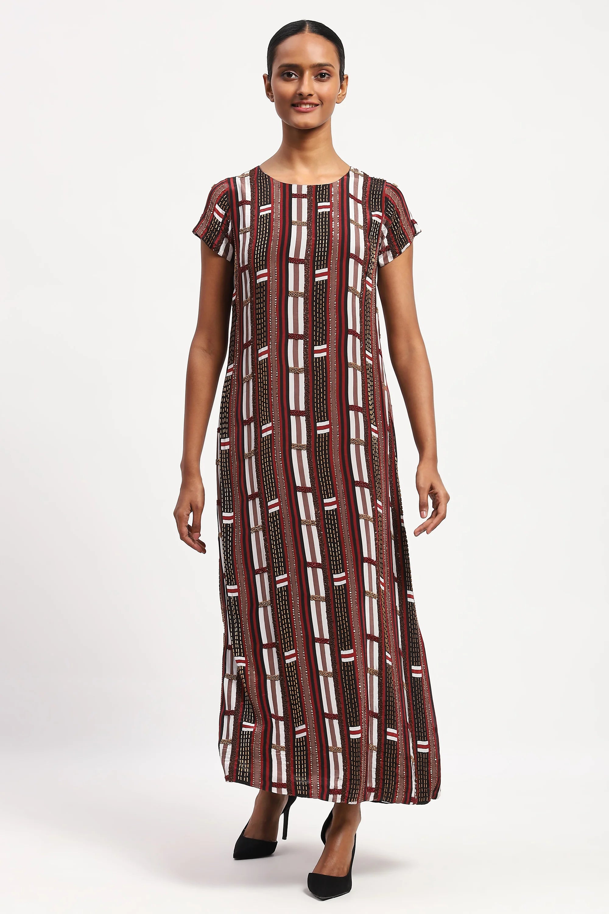 Kente Stripes Dress