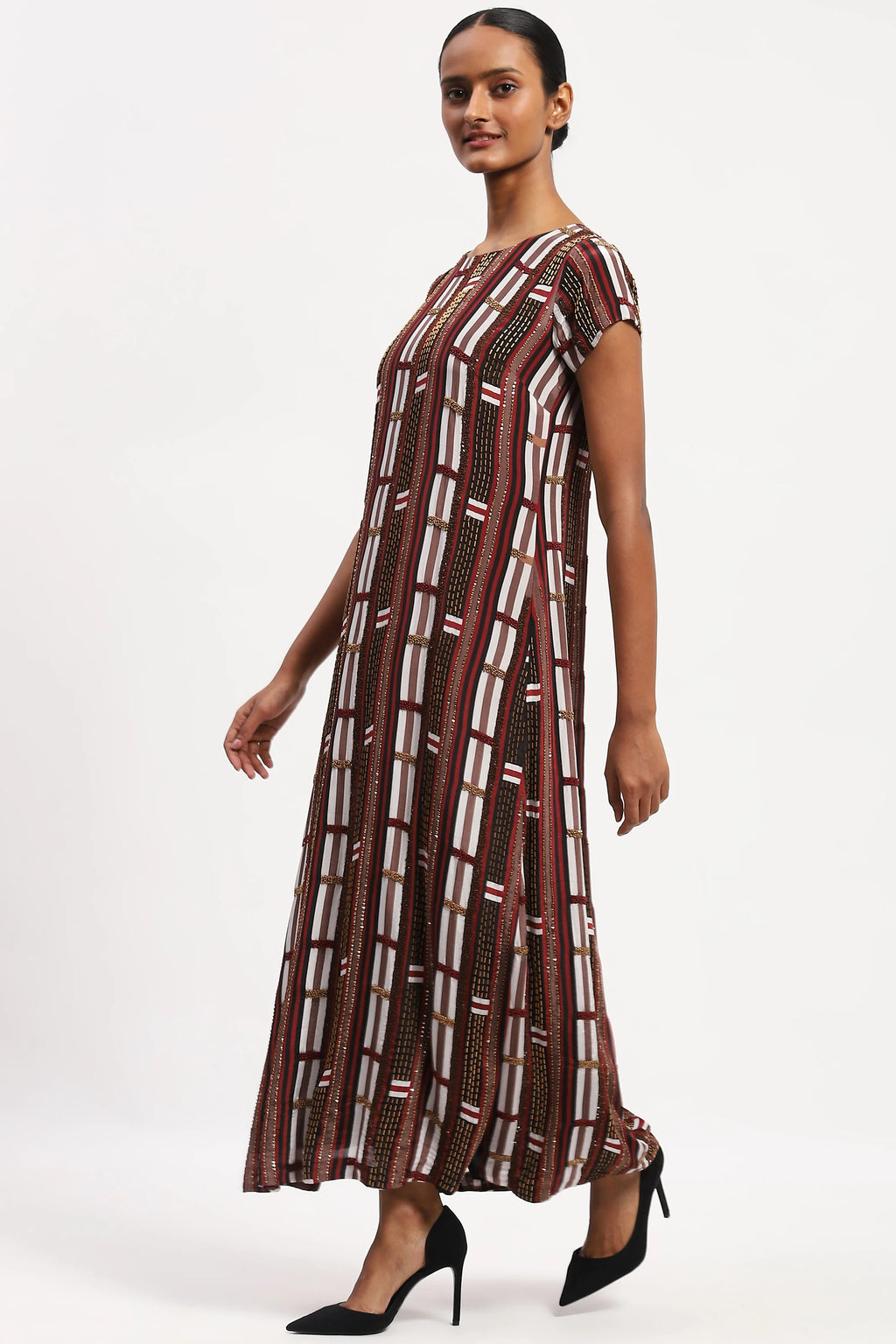 Kente Stripes Dress
