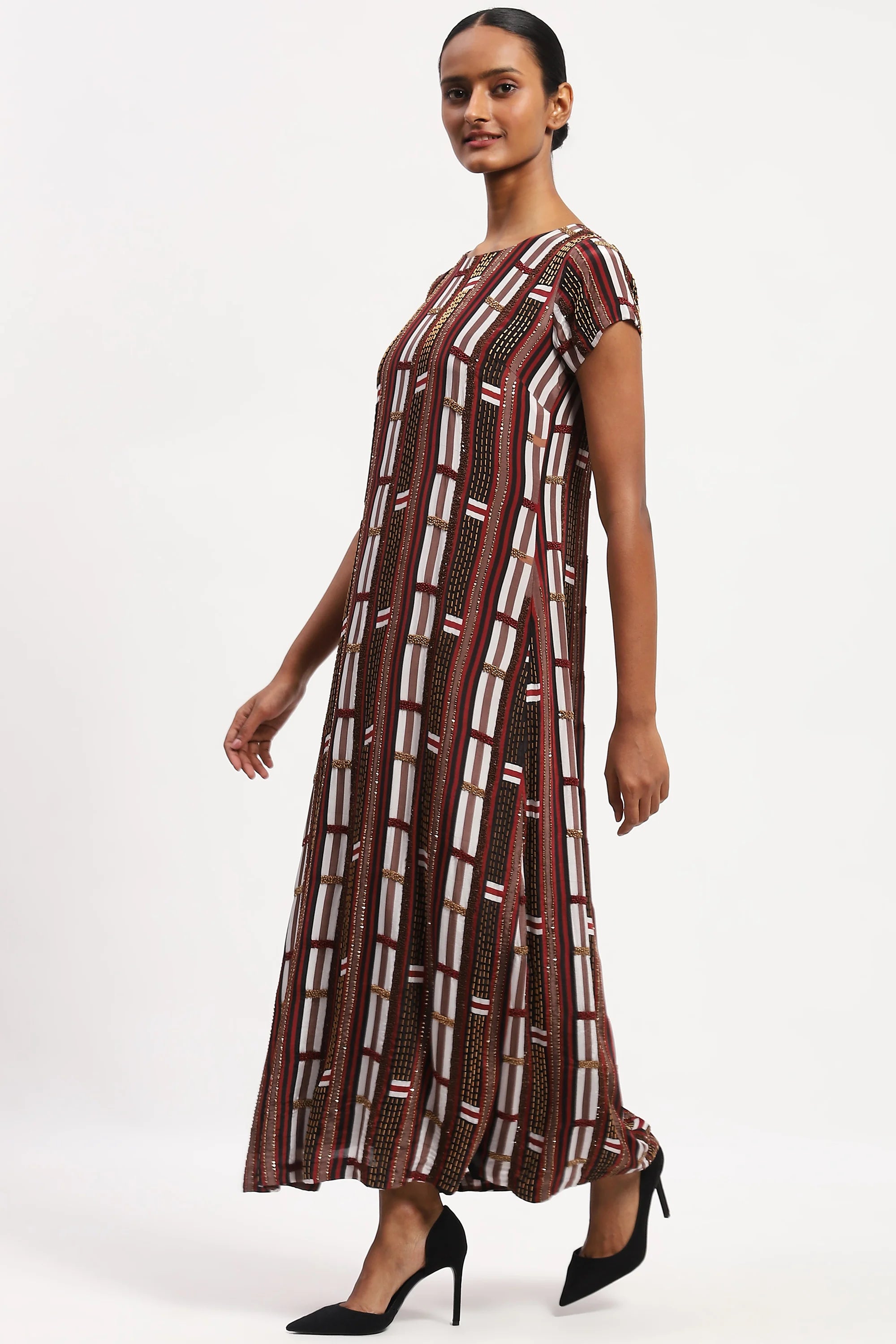 Kente Stripes Dress