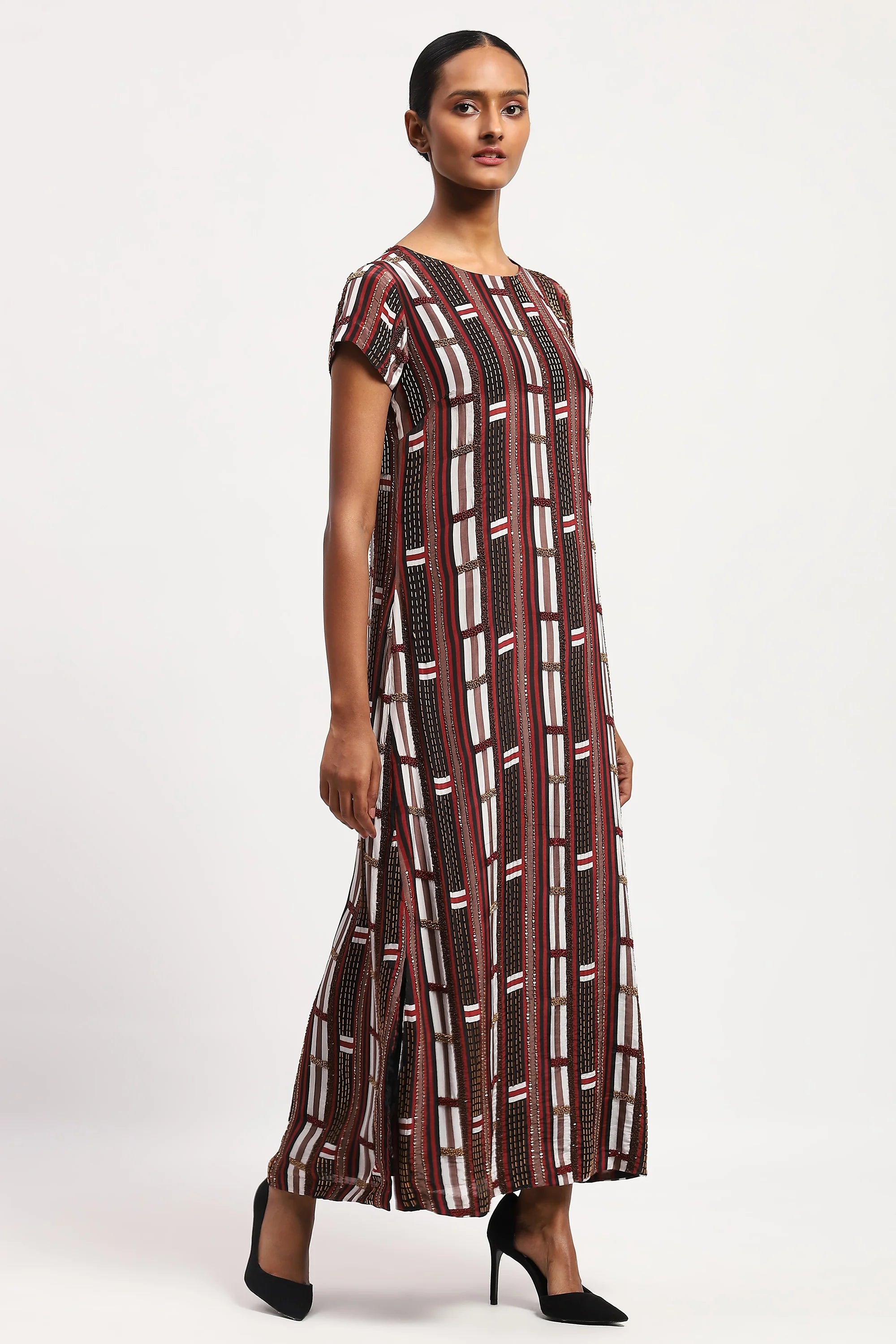 Kente Stripes Dress