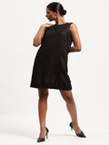 Foil Applique Dress