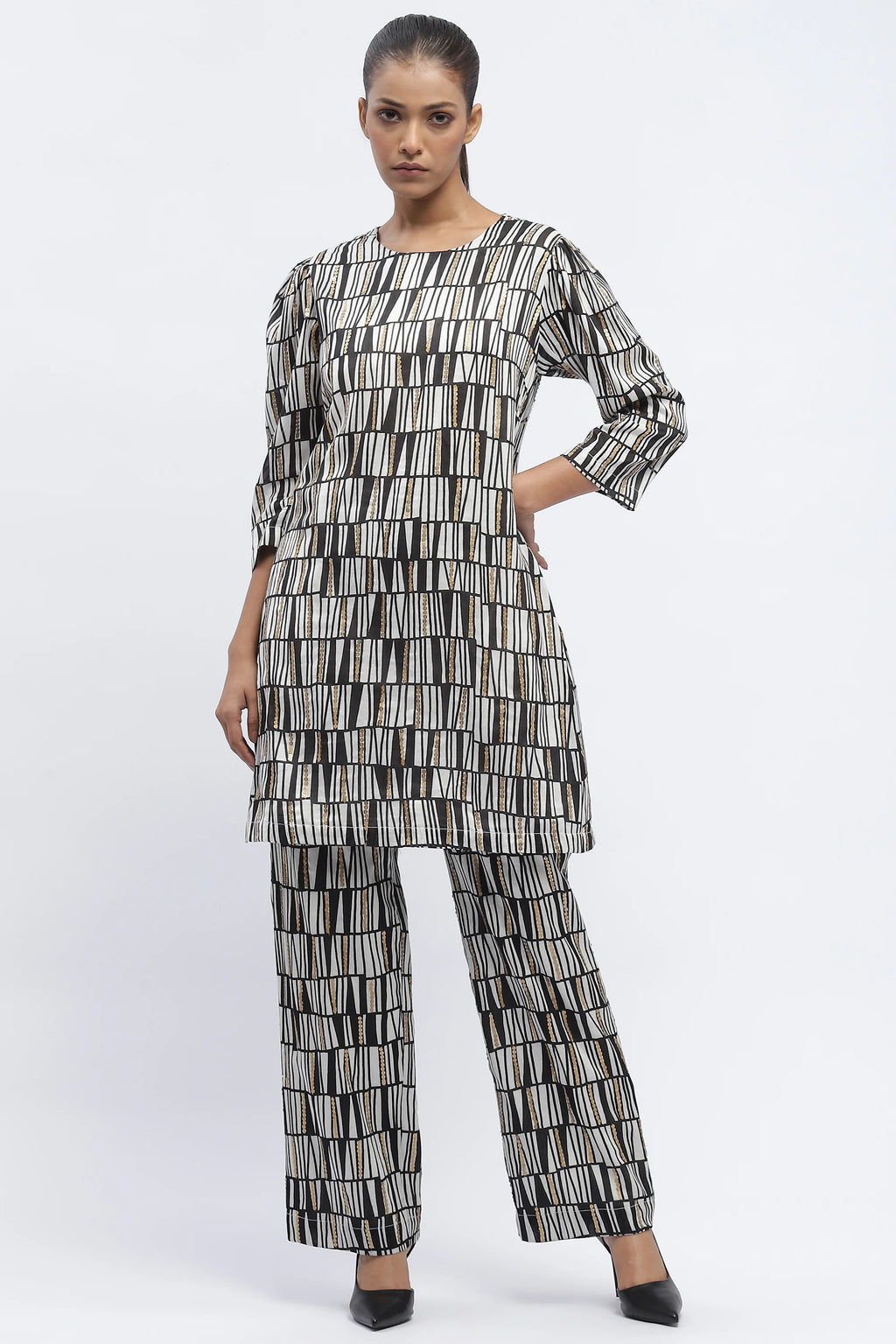 Broken Lines Dress