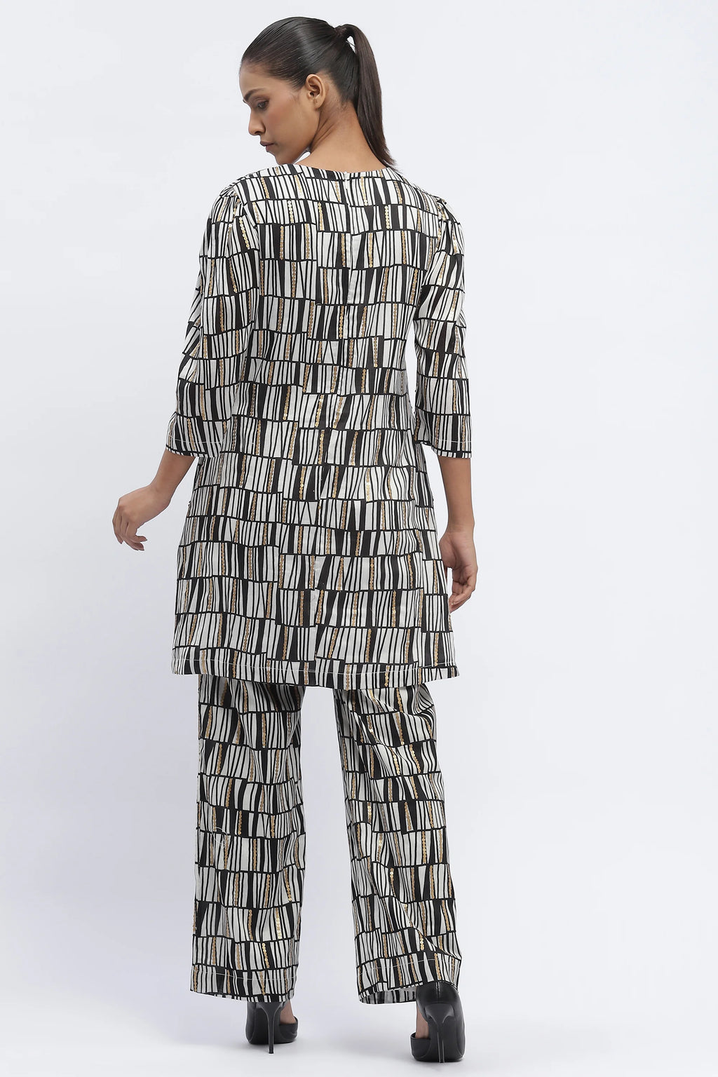 Broken Lines Dress