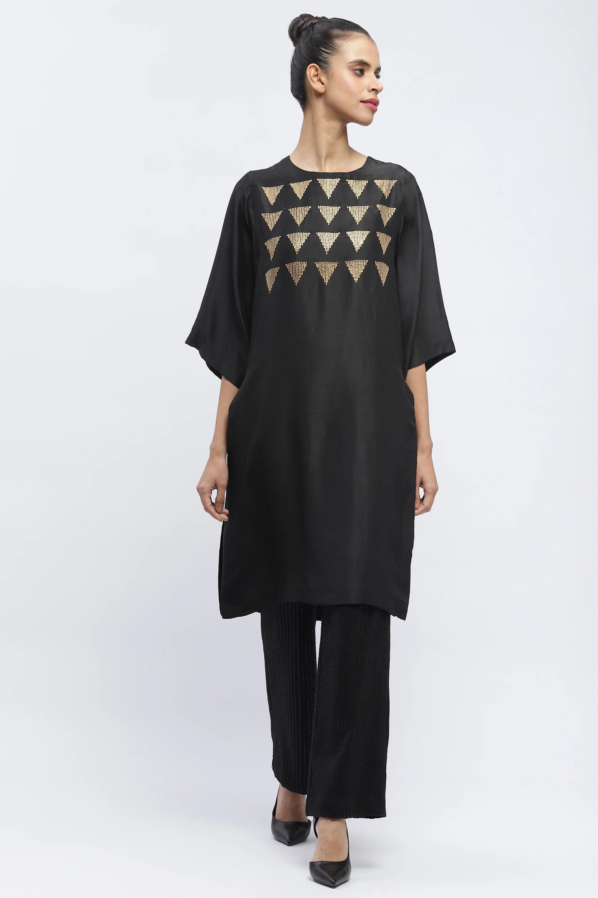 Sequin Triangle Kurta