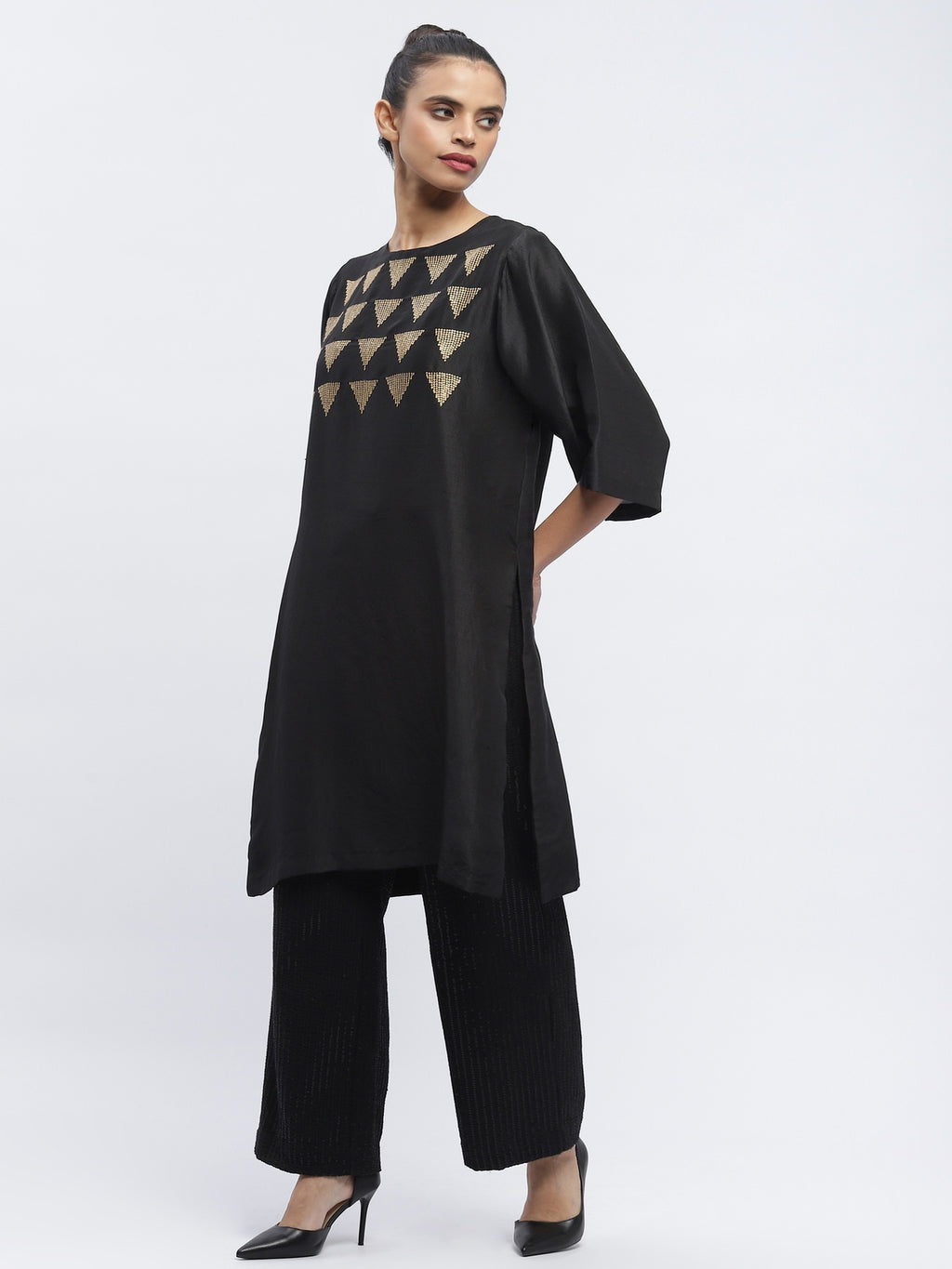 Sequin Triangle Kurta