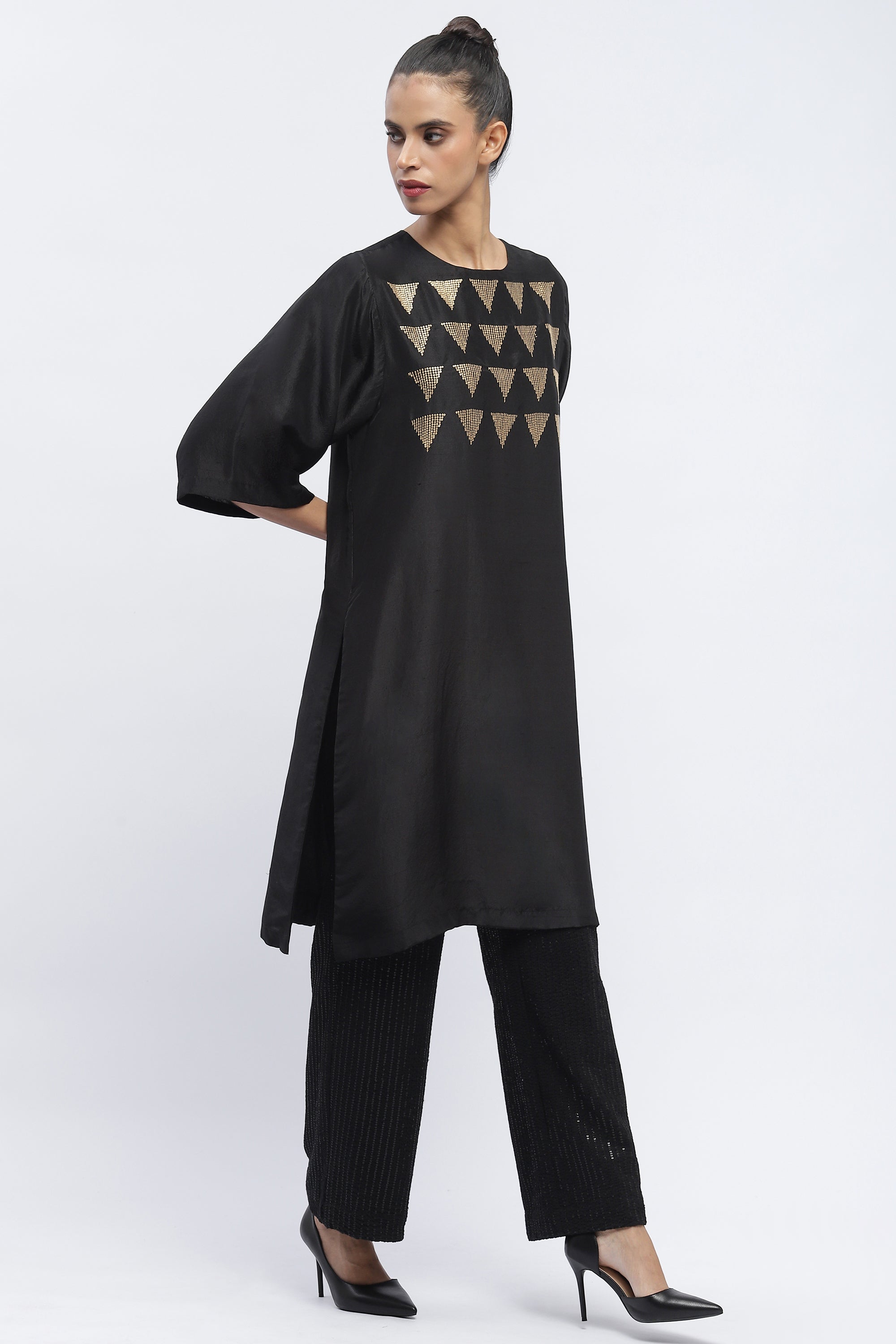 Sequin Triangle Kurta