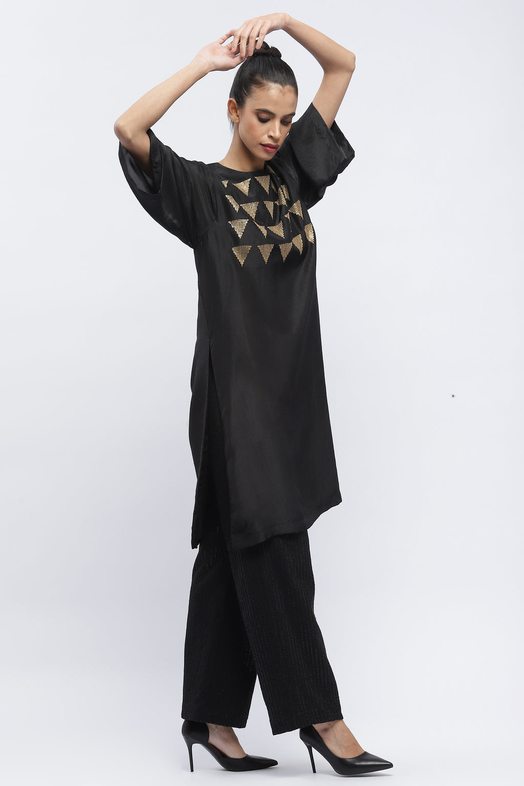 Sequin Triangle Kurta