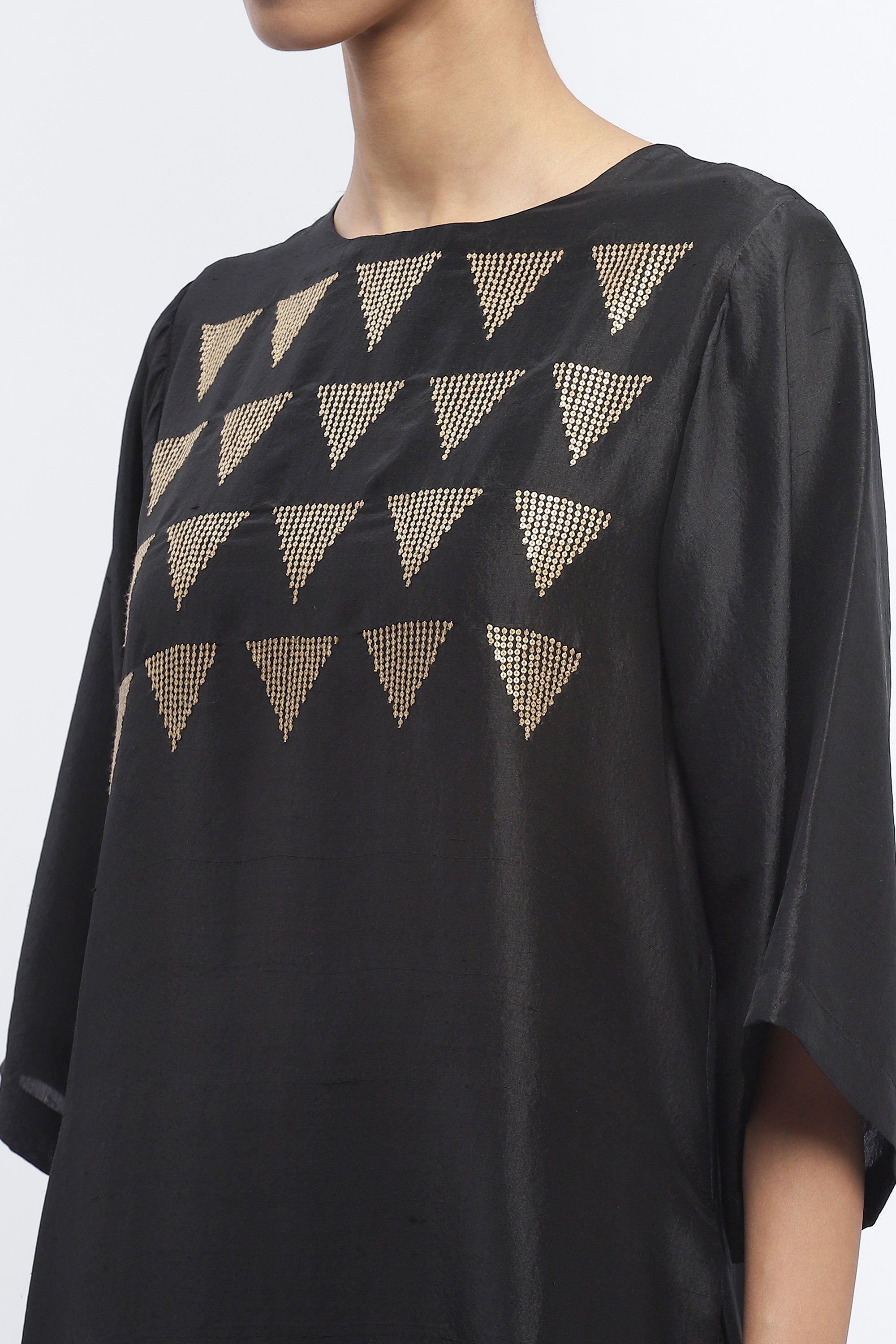 Sequin Triangle Kurta