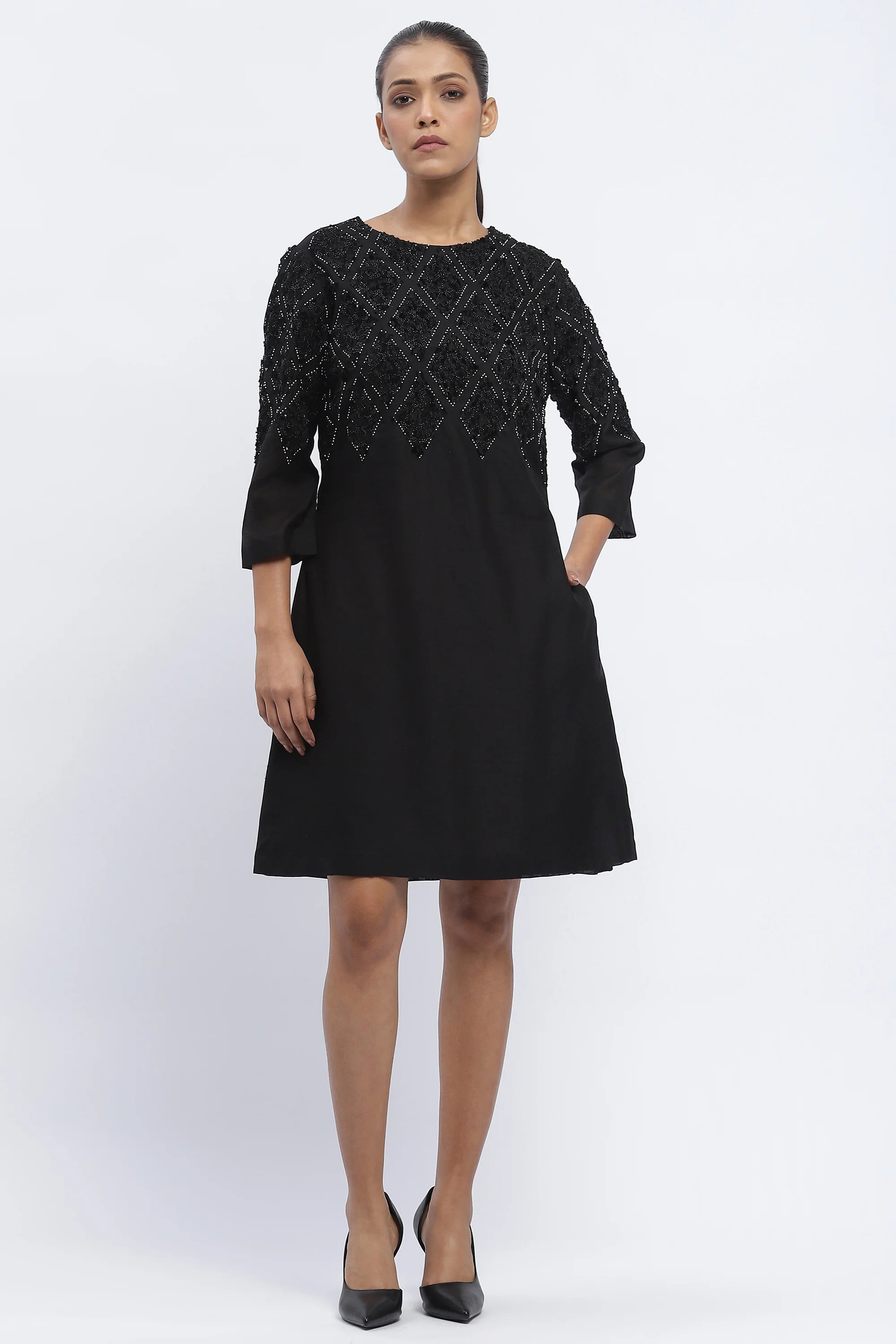 Sequin Harlequin  Dress