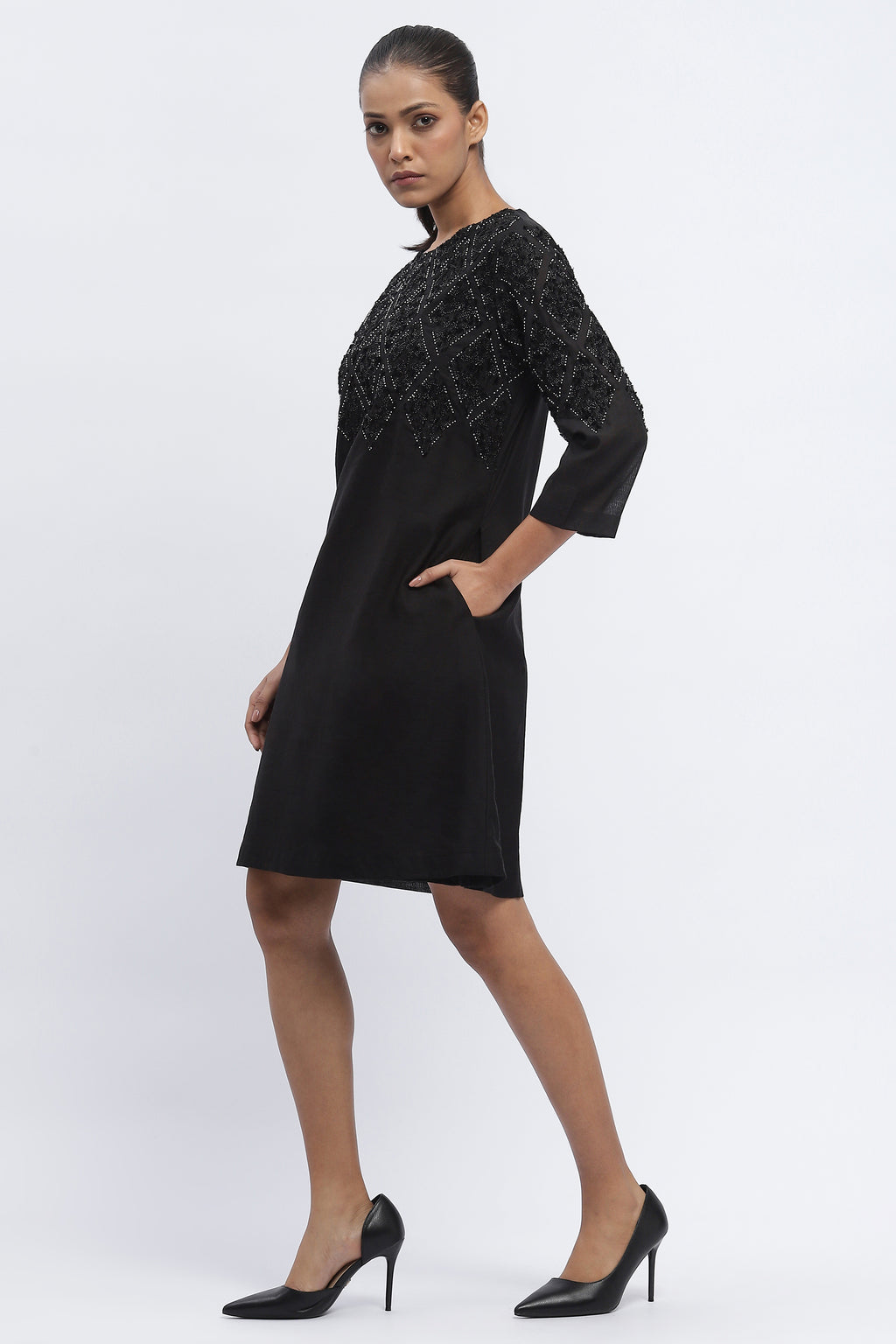 Sequin Harlequin  Dress