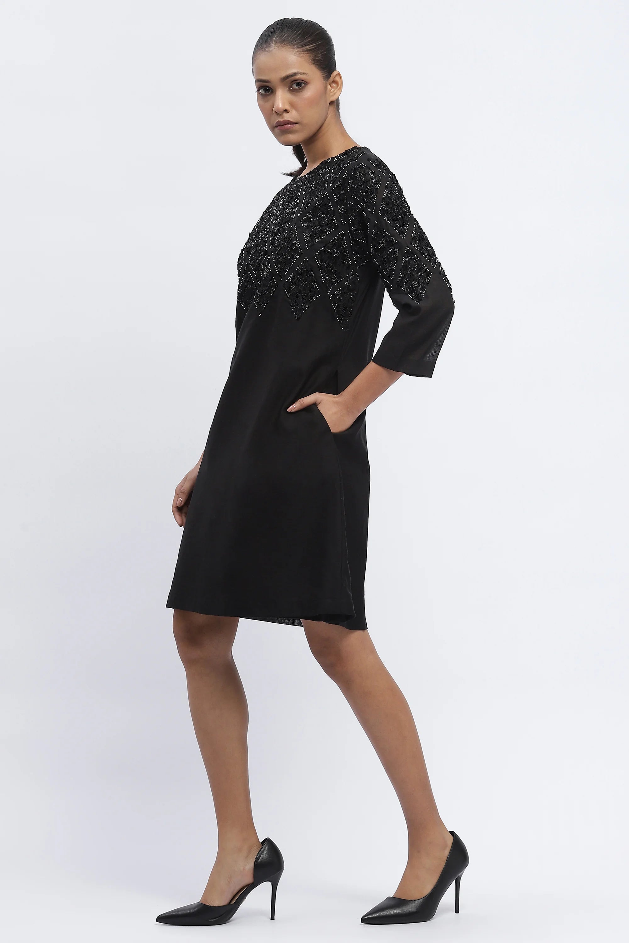 Sequin Harlequin  Dress