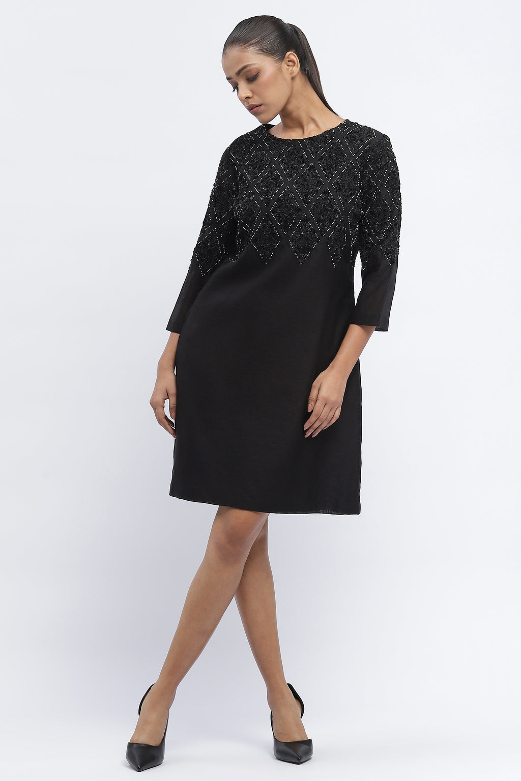 Sequin Harlequin  Dress