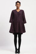 Basket Print Dress