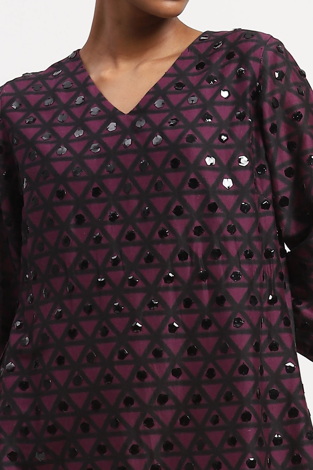 Basket Print Dress