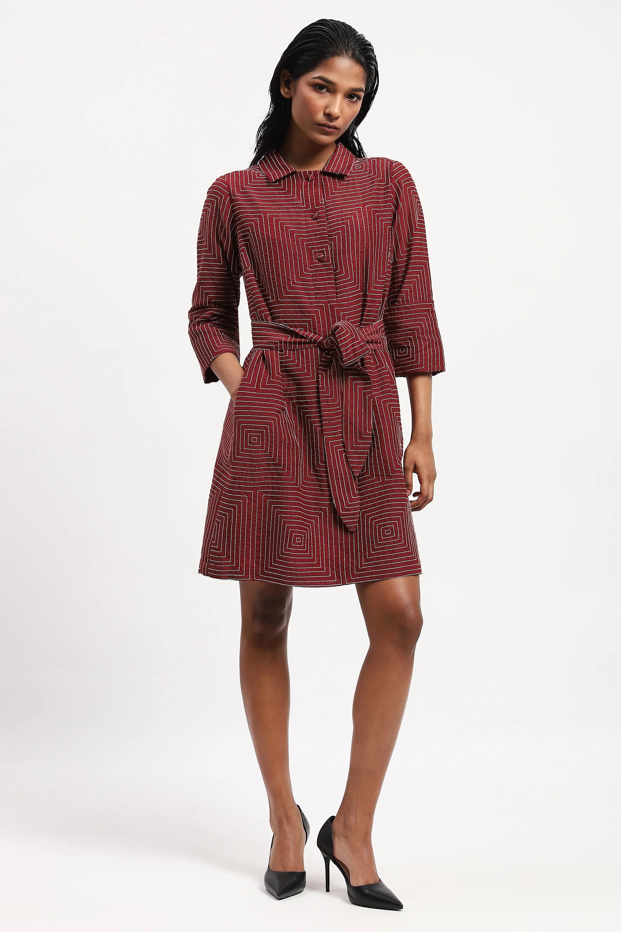 Layered Square Dress