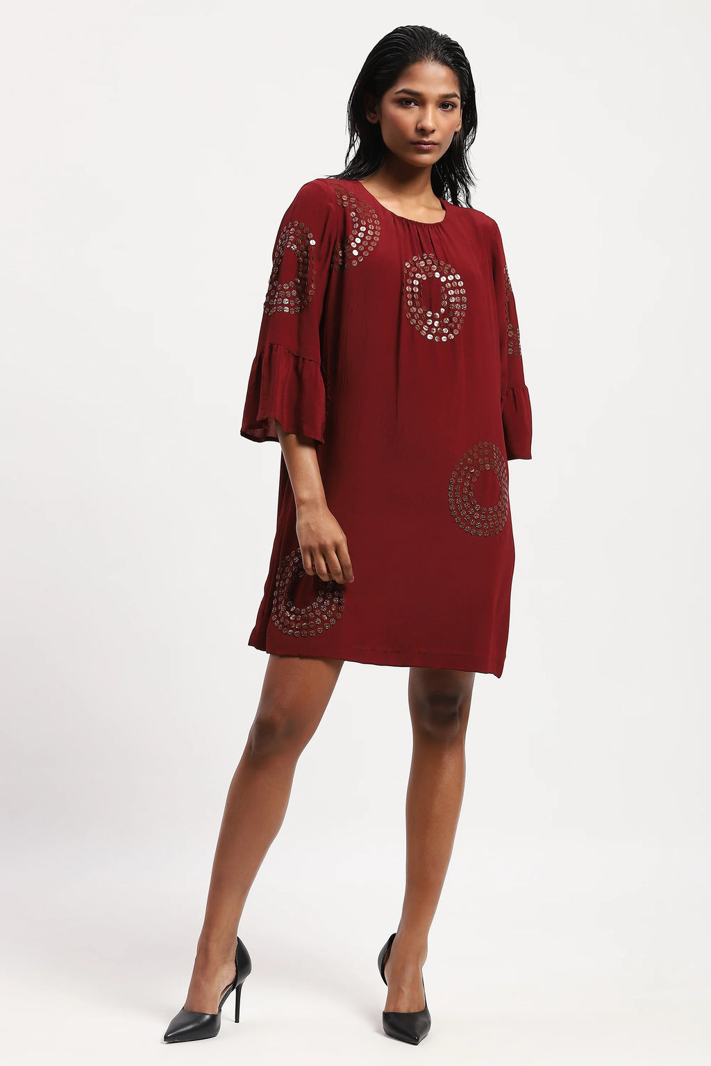 Sequin Rings Dress