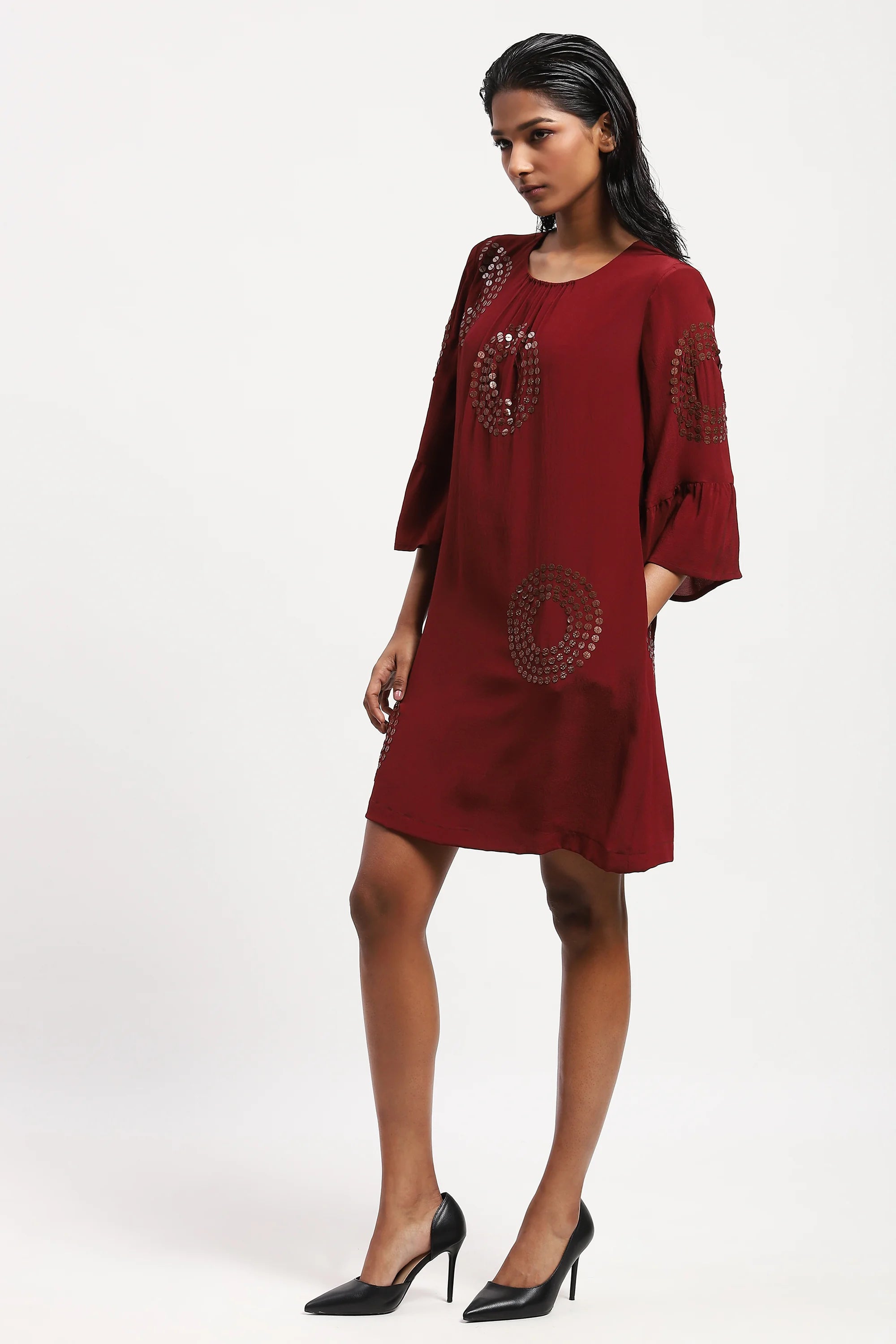 Sequin Rings Dress