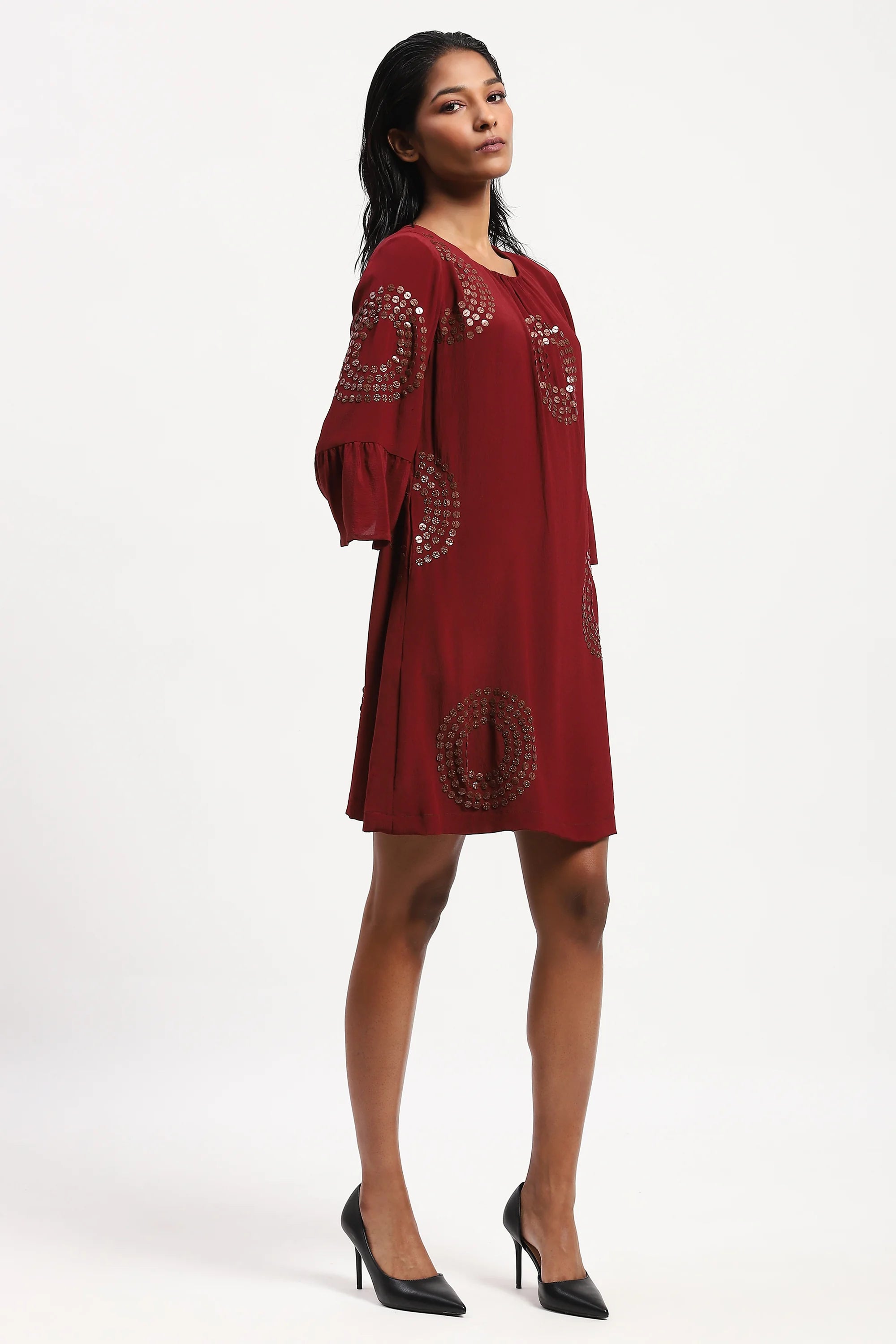 Sequin Rings Dress