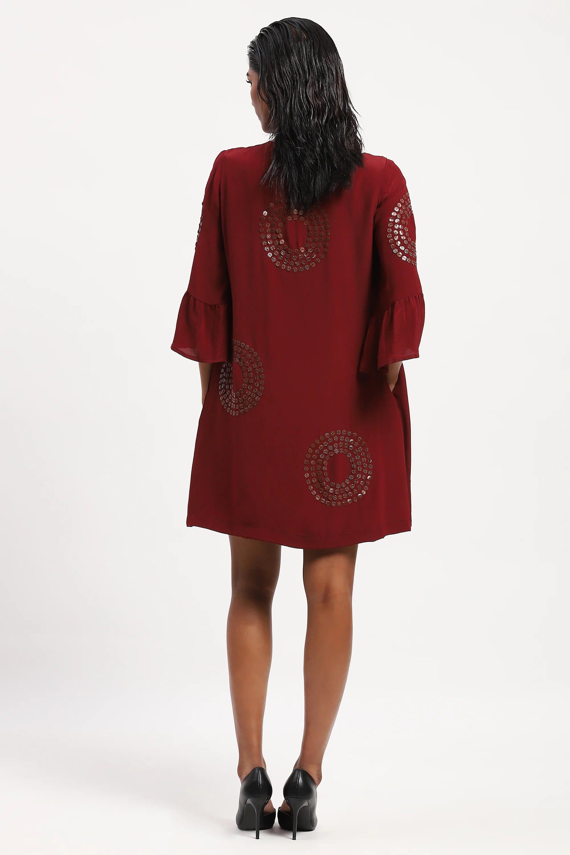Sequin Rings Dress