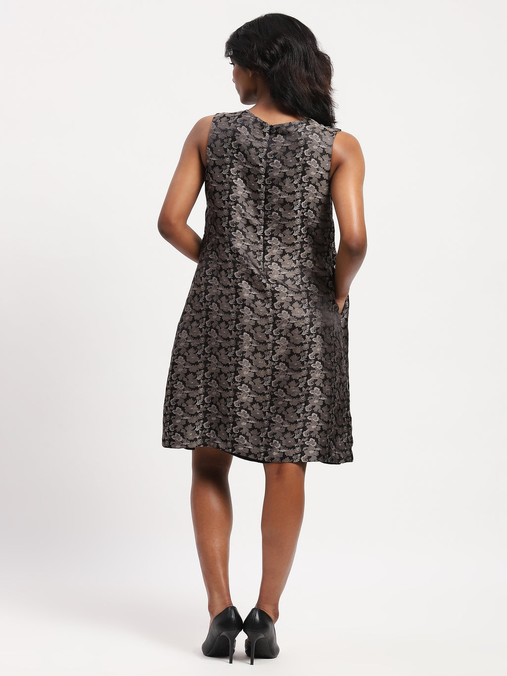 Floral Tanchoi Dress