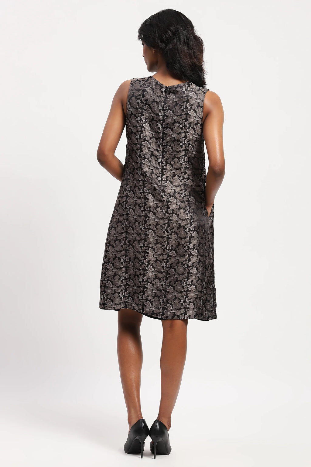 Floral Tanchoi Dress