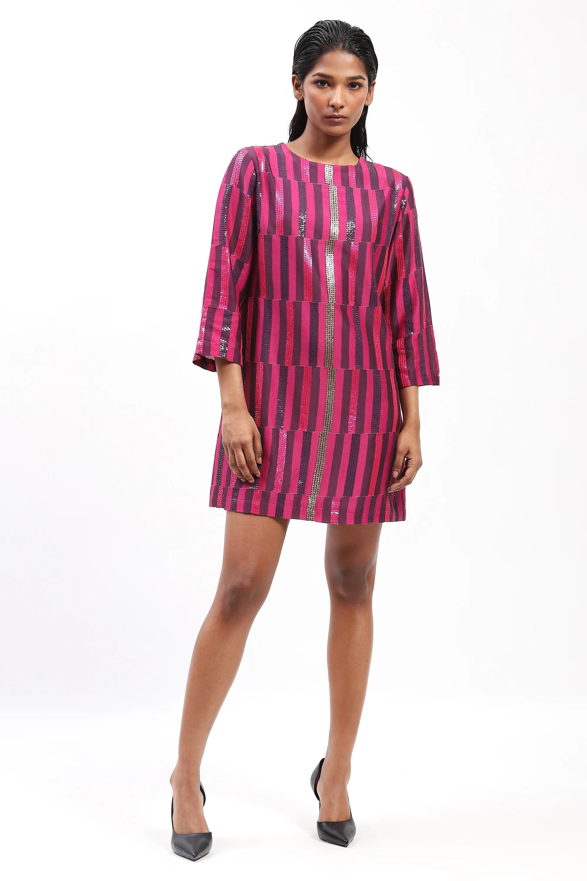 Step Blocks Dress